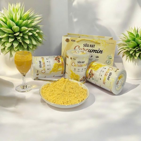 Sữa hạt dinh dưỡng curcumin
